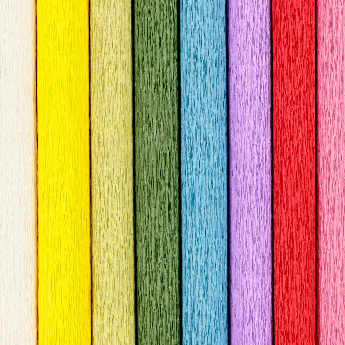 Colortime Crepe Paper Basic colours 8 sheets