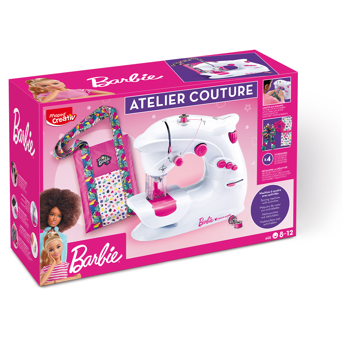 Barbie sewing machine set sale