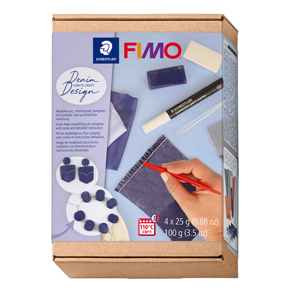 FIMO Soft kit Jeans Effect