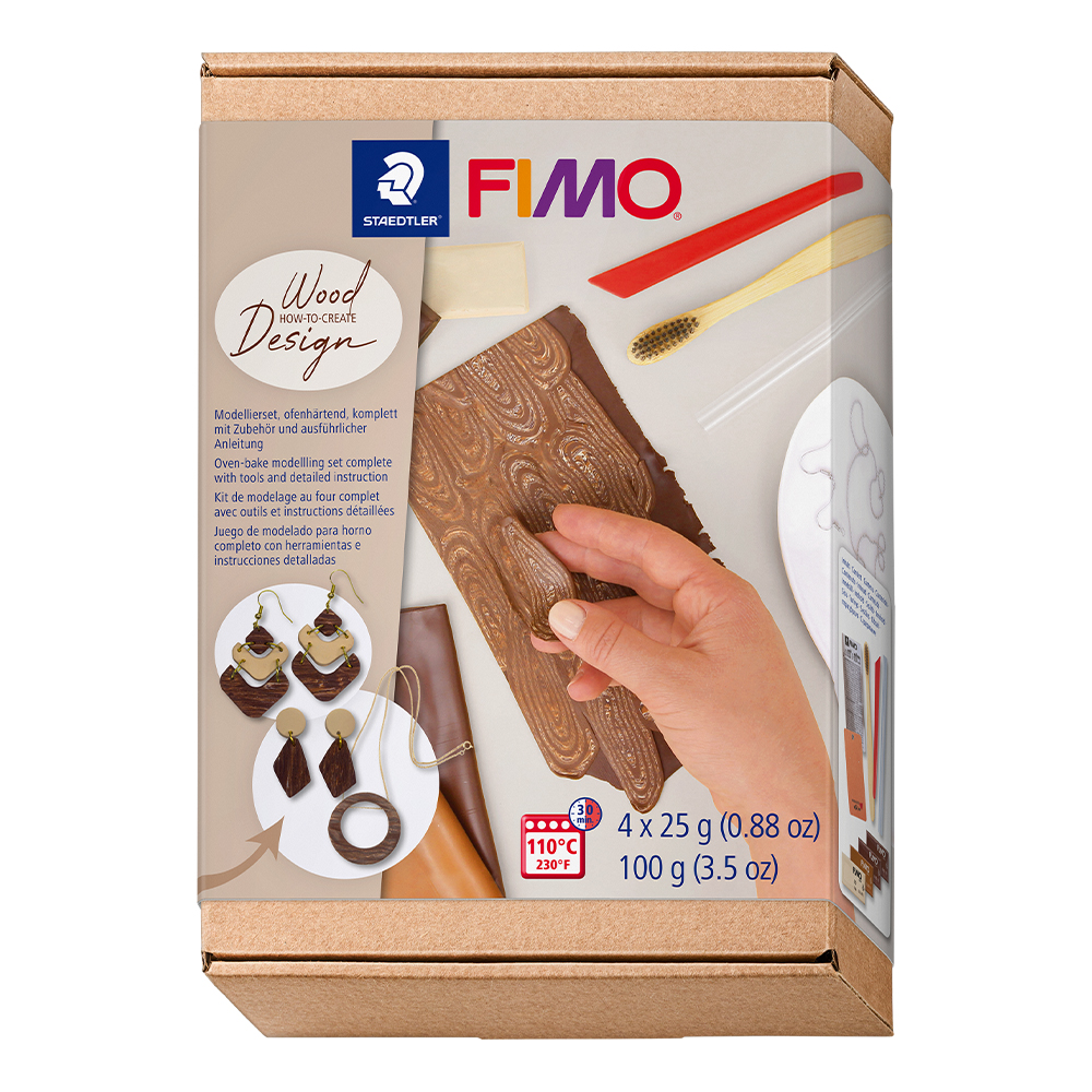 Staedtler FIMO Soft kit Wood Effect