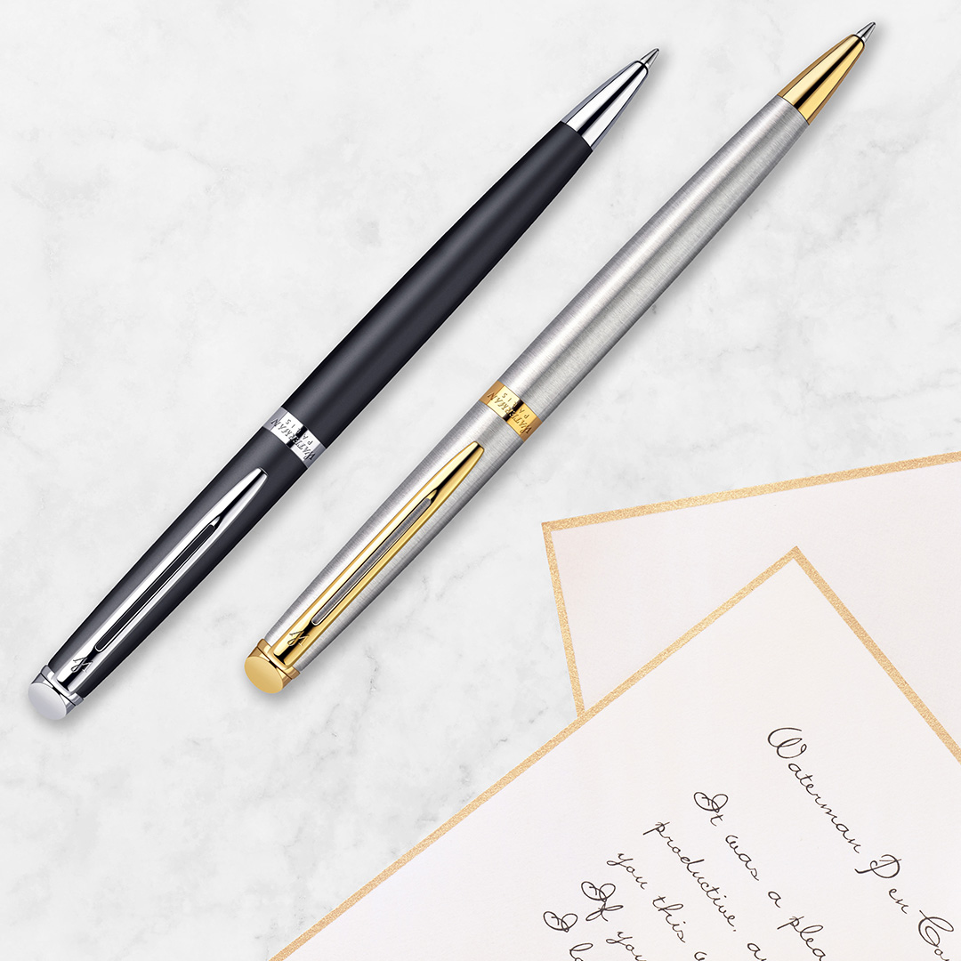 Waterman Hémisphère Steel Ballpoint | Pen Store