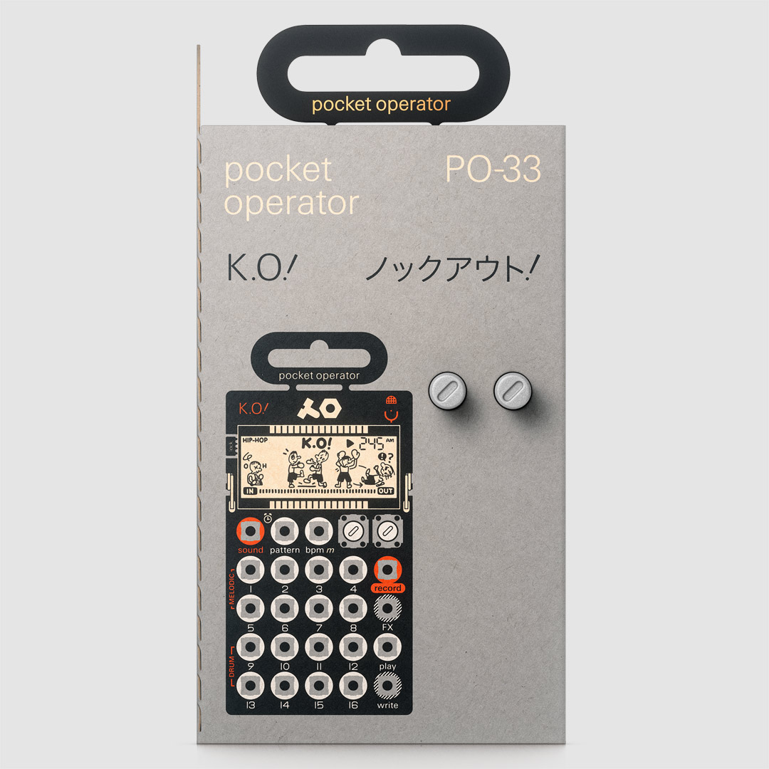 teenage engineering Pocket Operator PO-33 K.O! | Pen Store