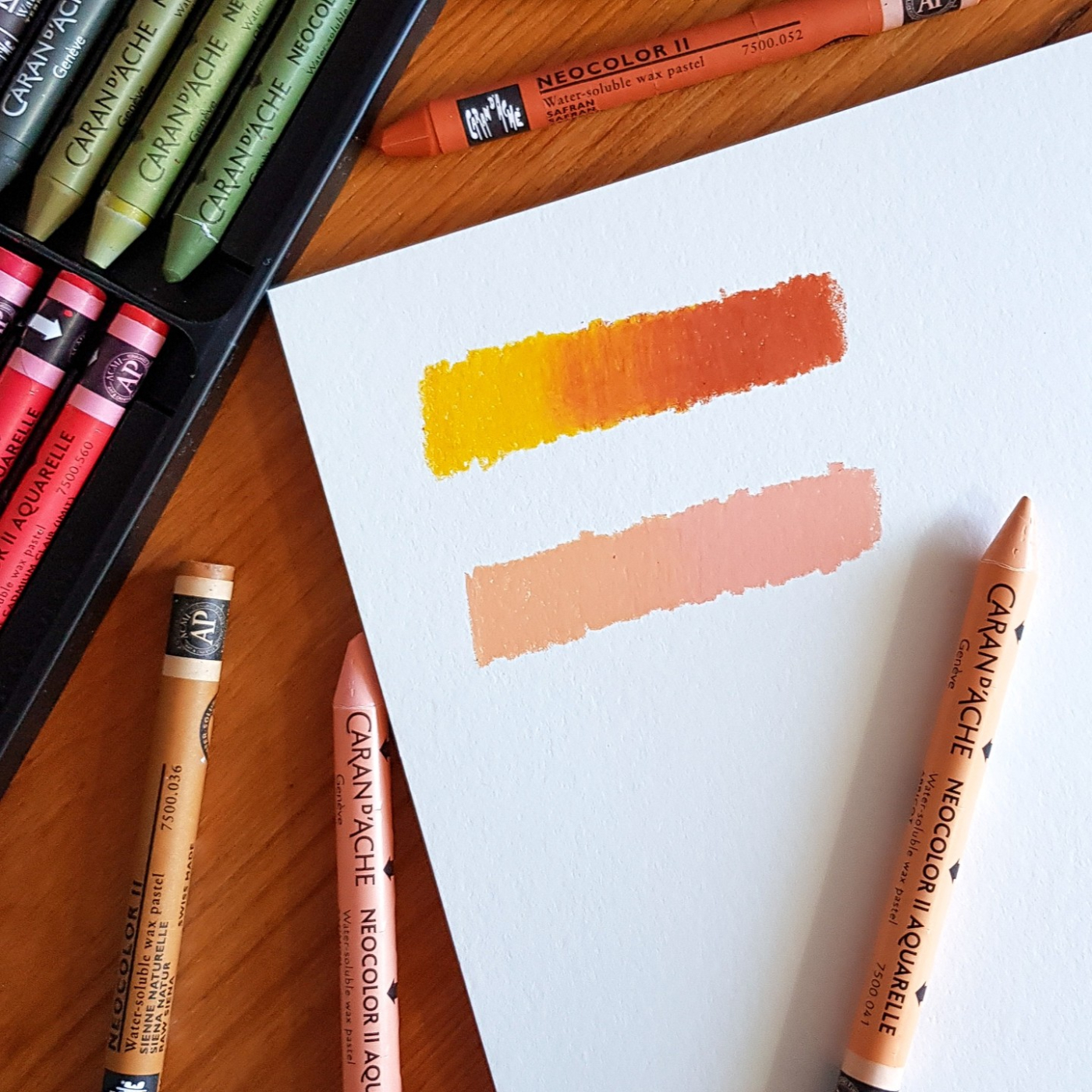 画材 CARAN D'ACHE 84 NEOCOLOR II Pastels Caran d'Ache Neocolor II Aquarelle Artists' Pastel Set