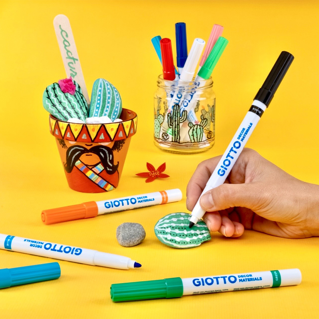Giotto Posterfarben – 12 Tuben Gouache, Je 10 Ml, Kräftige Farben Für Schule & Freizeit