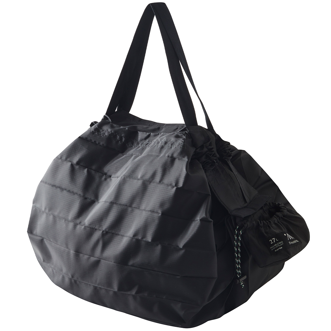 Shupatto Compact Bag Packable 27L Black | Pen Store