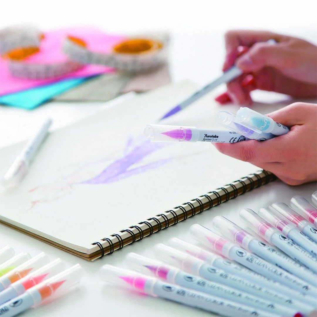 ZIG Kuretake Clean Color Real Brush Set 90 pcs | Pen Store