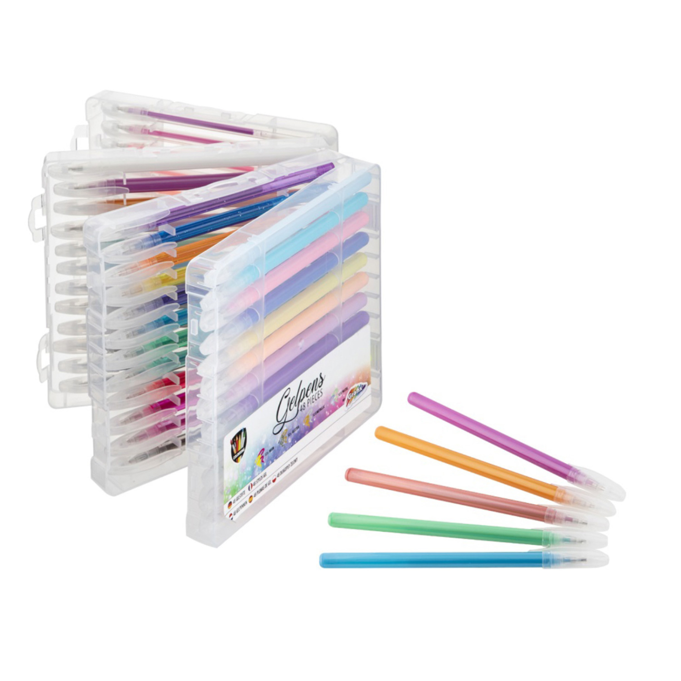 Gel pens 48-set