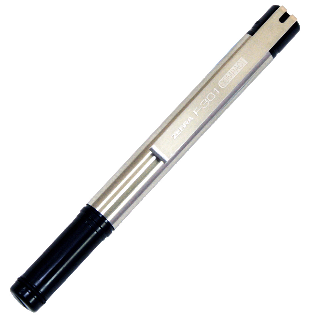 Zebra F-301 Kugelschreiber 12er Pack – Edelstahl, 0,7 Mm, Feine Spitze, Blau