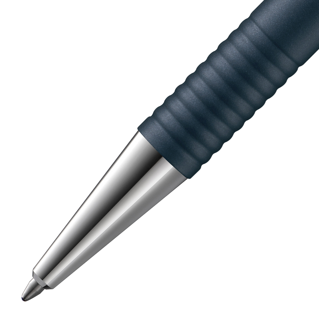 Logo Lx Steel Black Ballpoint