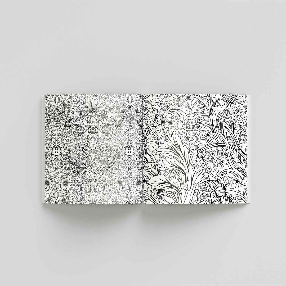 William Morris Coloring Book