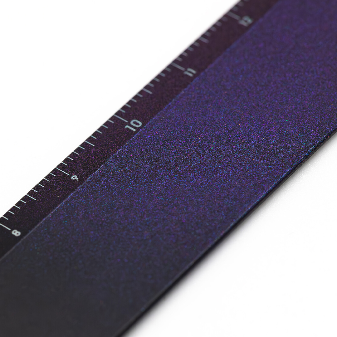 Ruler Aluminium 15 cm Polarized Coating