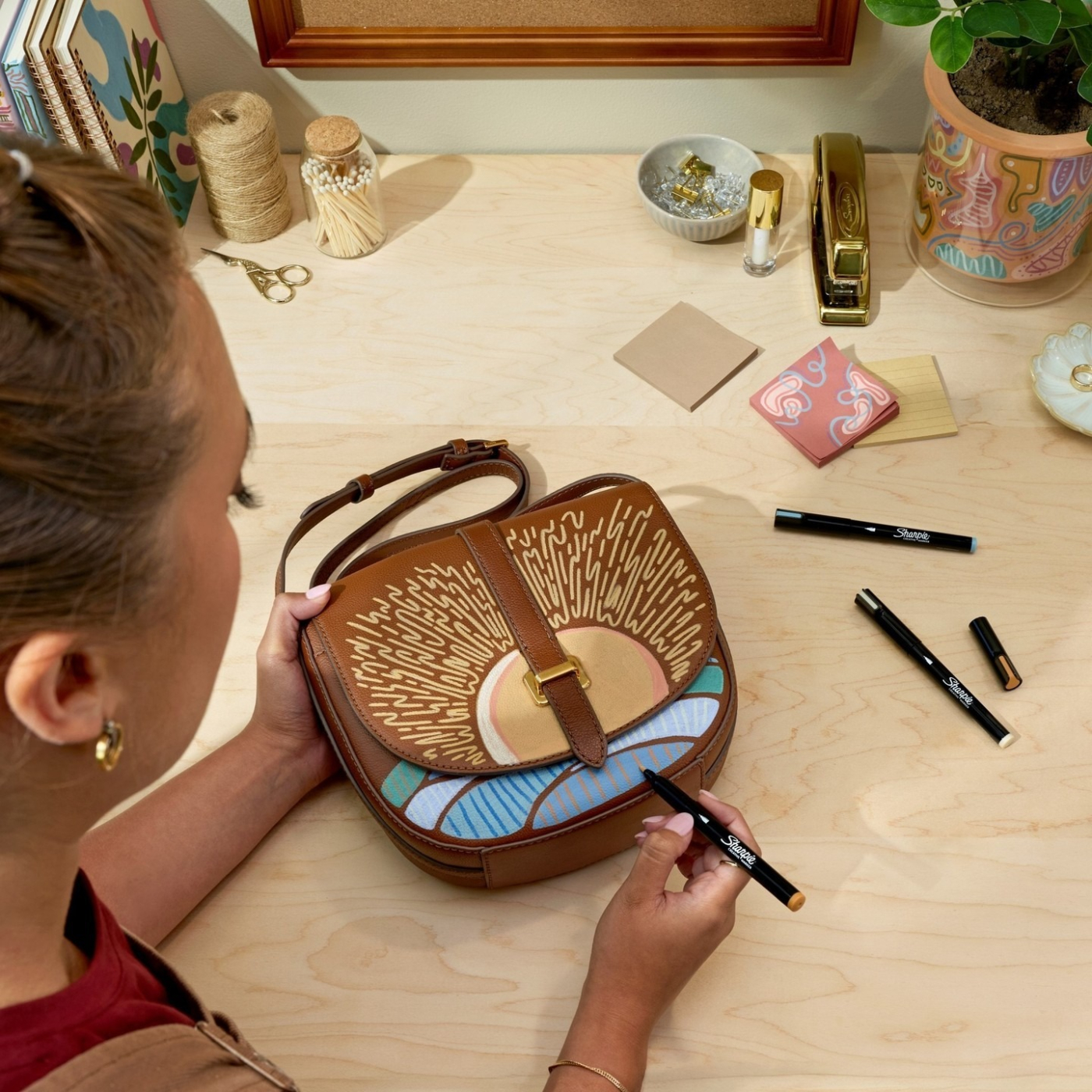 Creative Marker Brush Tip 5-pack Earth Tones