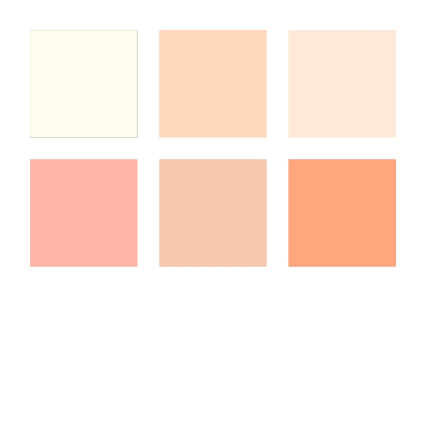 Pigment Arts Brush Pen set of 6 Beige/Natural