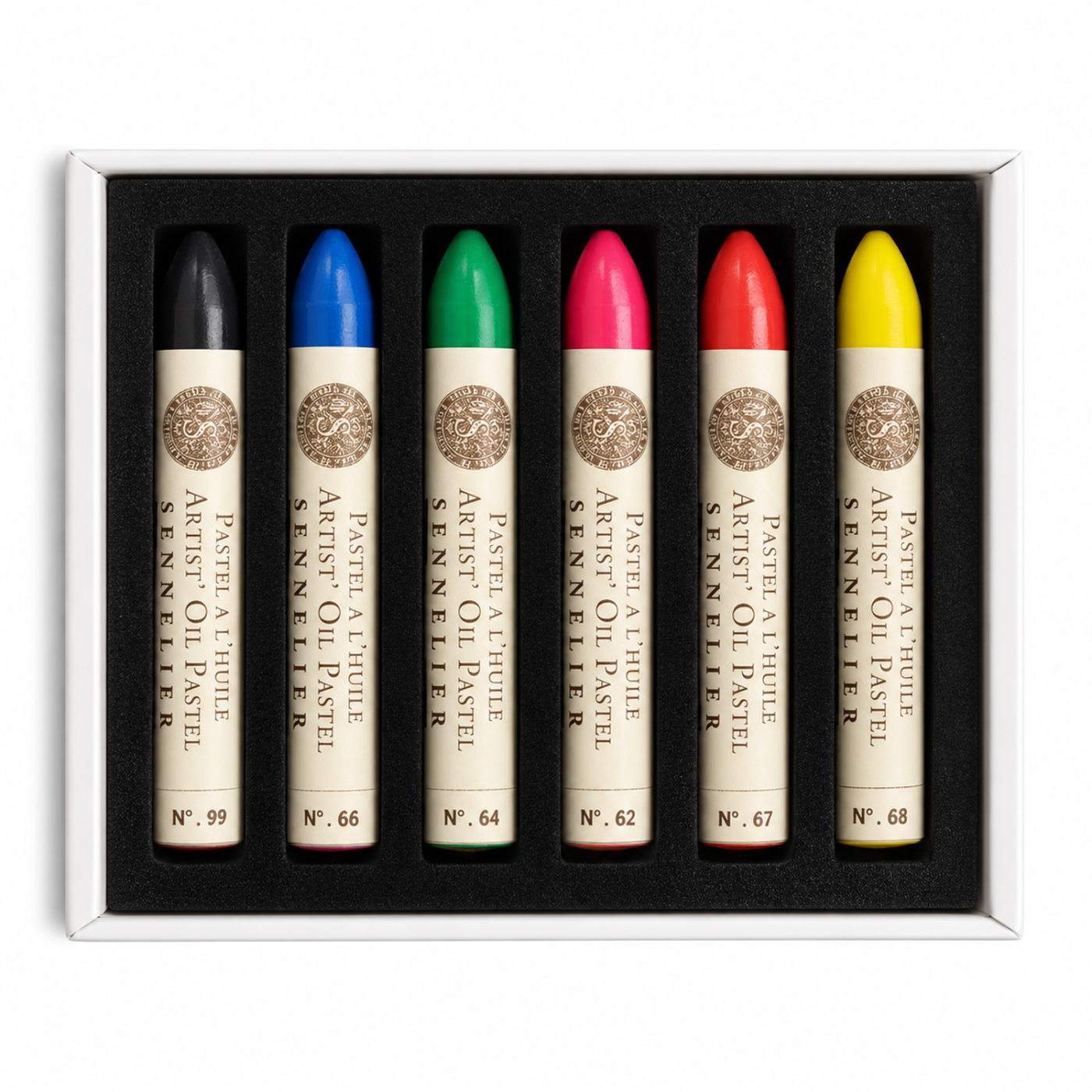 Oil Pastel Fluorescent colors 5ml 6-set