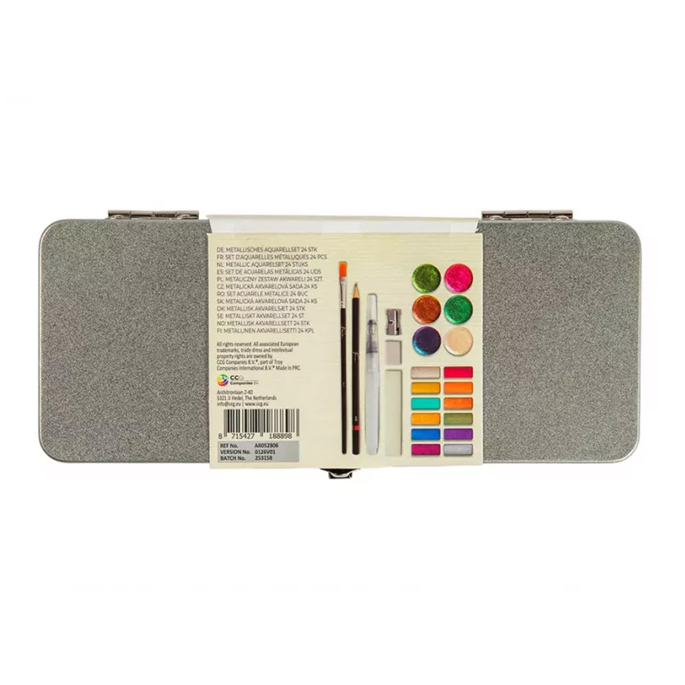 Watercolour Kit 24-piece Set