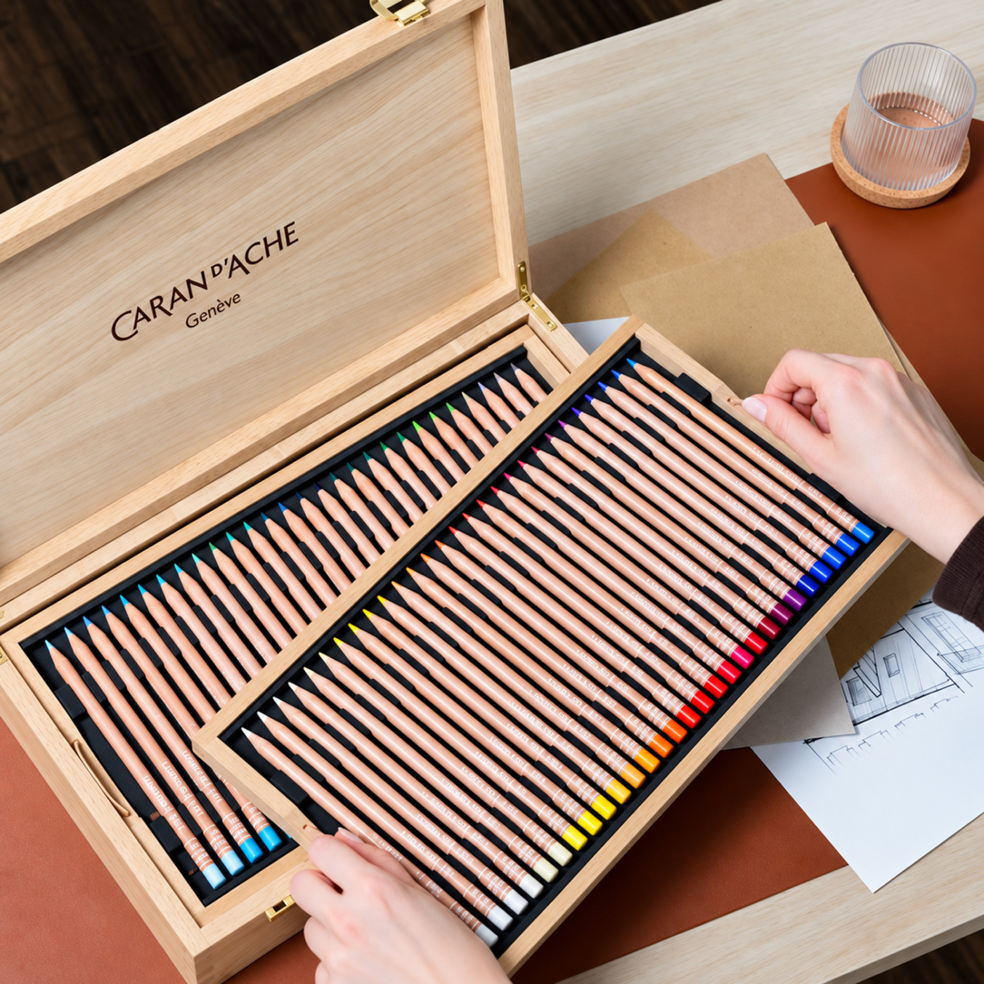 Luminance 6901 100-set Wooden Case