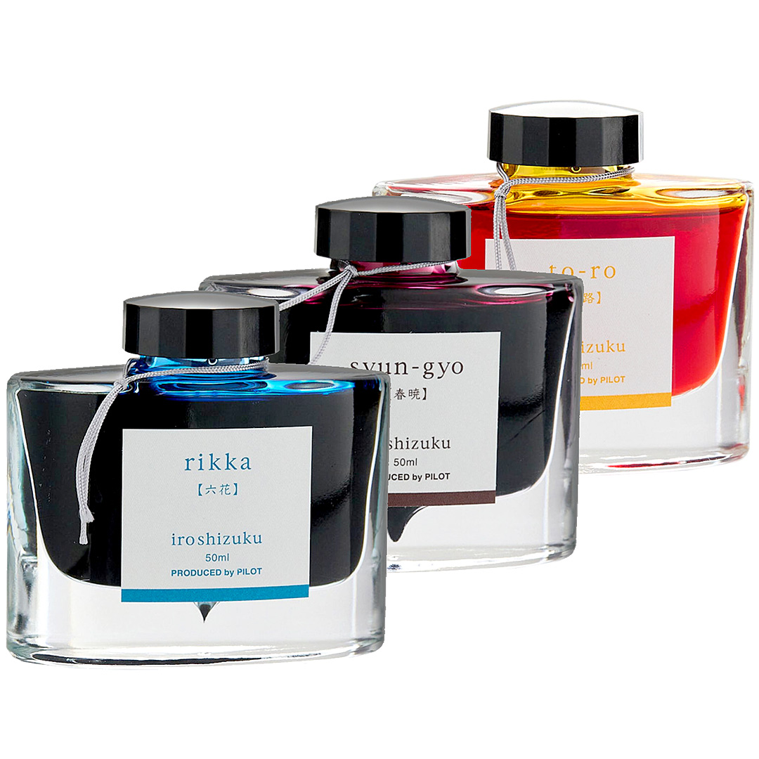 Pilot Iroshizuku New Colours 3-set | Pen Store