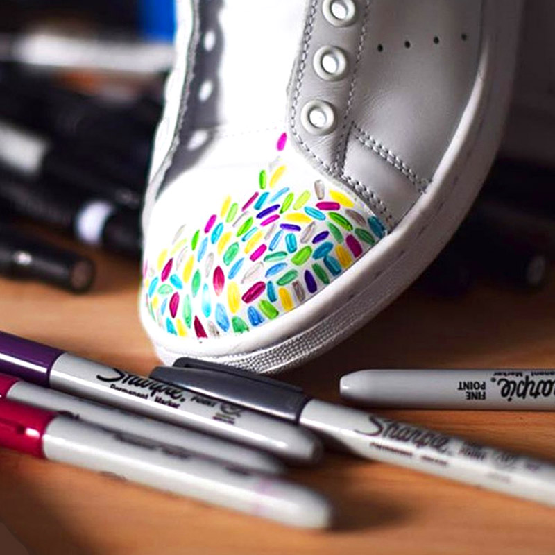 cool designs to draw with sharpie on shoes