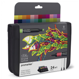 ProMarker Student Designer 24-set + Wallet in the group Pens / Artist Pens / Illustration Markers at Pen Store (100006)
