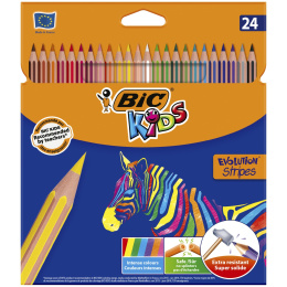 Kids Evolution Coloring Pencils 24-set in the group Kids / Kids' Pens / Coloring Pencils for Kids at Pen Store (100245)