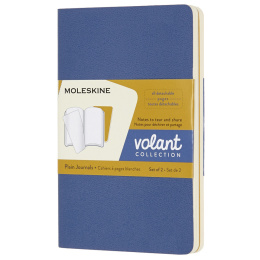 Volant Pocket Notebook Blue/Yellow in the group Paper & Pads / Note & Memo / Notebooks & Journals at Pen Store (100343_r)