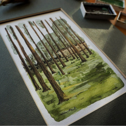 Gansai Tambi Aquarelle 24-set in the group Art Supplies / Artist colours / Watercolor Paint / Watercolor pans at Pen Store (101077)