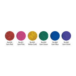 Gansai Tambi 6-set Gem Colors in the group Art Supplies / Artist colours / Watercolor Paint / Watercolor pans at Pen Store (101102)