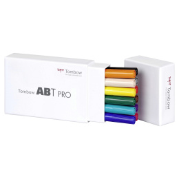 ABT PRO Dual Brush Pen 12-set Basic in the group Pens / Artist Pens / Brush Pens at Pen Store (101254)