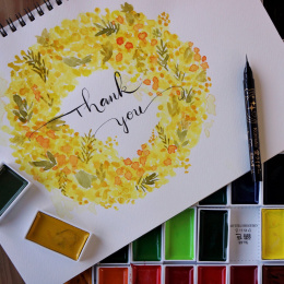 Gansai Tambi Aquarelle 48-set in the group Art Supplies / Artist colours / Watercolor Paint / Watercolor pans at Pen Store (101261)