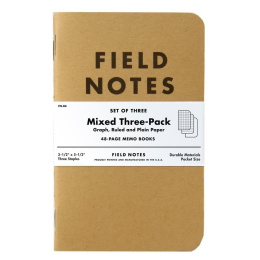 Memo Book Mixed 3-pack in the group Paper & Pads / Note & Memo / Notebooks & Journals at Pen Store (101426)