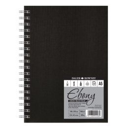Ebony Artist's Sketch Book A5 in the group Paper & Pads / Artist Pads & Paper / Sketchbooks at Pen Store (101471)