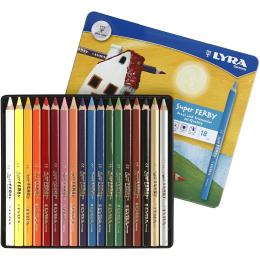 Super Ferby 18-set in the group Kids / Kids' Pens / Coloring Pencils for Kids at Pen Store (101581)