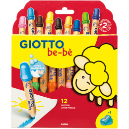 Be-bè Coloring Pencils 12-set in the group Kids / Kids' Pens / Coloring Pencils for Kids at Pen Store (101597)