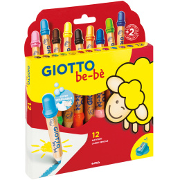 Be-bè Coloring Pencils 12-set in the group Kids / Kids' Pens / Coloring Pencils for Kids at Pen Store (101597)
