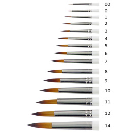 Memory Point Round Size 00 in the group Art Supplies / Brushes / Thin Brushes at Pen Store (101744)