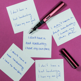 AL-star Fountain pen Black purple in the group Pens / Fine Writing / Fountain Pens at Pen Store (101795_r)