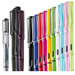 Safari Fountain pen Blue in the group Pens / Fine Writing / Fountain Pens at Pen Store (101906_r)