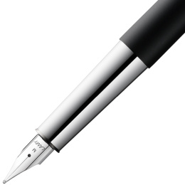 Scala Black Fountain pen Medium in the group Pens / Fine Writing / Fountain Pens at Pen Store (101923)