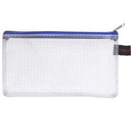 Handy Zipper Pouch Blue in the group Pens / Pen Accessories / Pencil Cases at Pen Store (102188)