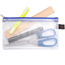 Handy Zipper Pouch Blue in the group Pens / Pen Accessories / Pencil Cases at Pen Store (102188)