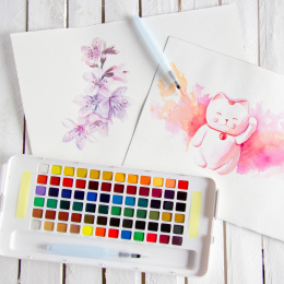 Koi Water Colors Sketch Box 72 in the group Art Supplies / Colors / Watercolor Paint at Pen Store (103857)