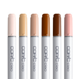 Ciao 6-pack Portrait in the group Pens / Artist Pens / Illustration Markers at Pen Store (103866)