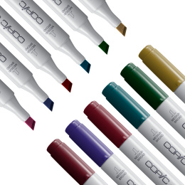 Ciao 6-pack Jewel Tones in the group Pens / Artist Pens / Illustration Markers at Pen Store (103870)