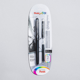 Pocket Brush Pen Set Black in the group Pens / Pen Accessories / Cartridges & Refills at Pen Store (104522)