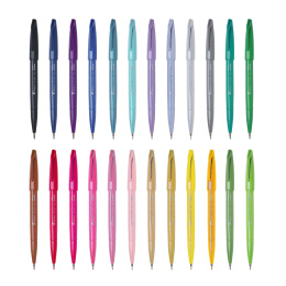 Brush Sign Pen 24-set in the group Pens / Artist Pens / Felt Tip Pens at Pen Store (104655)