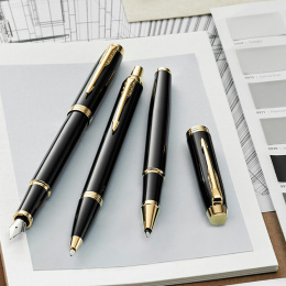 IM Black/Gold Rollerball in the group Pens / Fine Writing / Rollerball Pens at Pen Store (104671)