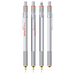 800 Mechanical Pencil 0.5 Silver in the group Pens / Writing / Mechanical Pencils at Pen Store (104714)