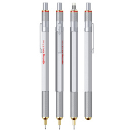 800 Mechanical Pencil 0.7 Silver in the group Pens / Writing / Mechanical Pencils at Pen Store (104716)
