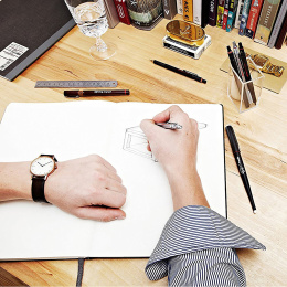 800 Mechanical Pencil 0.7 Silver in the group Pens / Writing / Mechanical Pencils at Pen Store (104716)