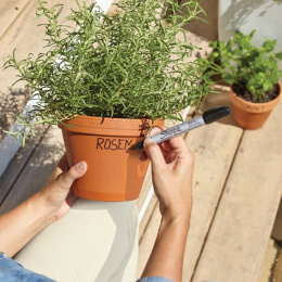 Metal Small Permanent Marker Black in the group Pens / Artist Pens / Felt Tip Pens at Pen Store (104767)